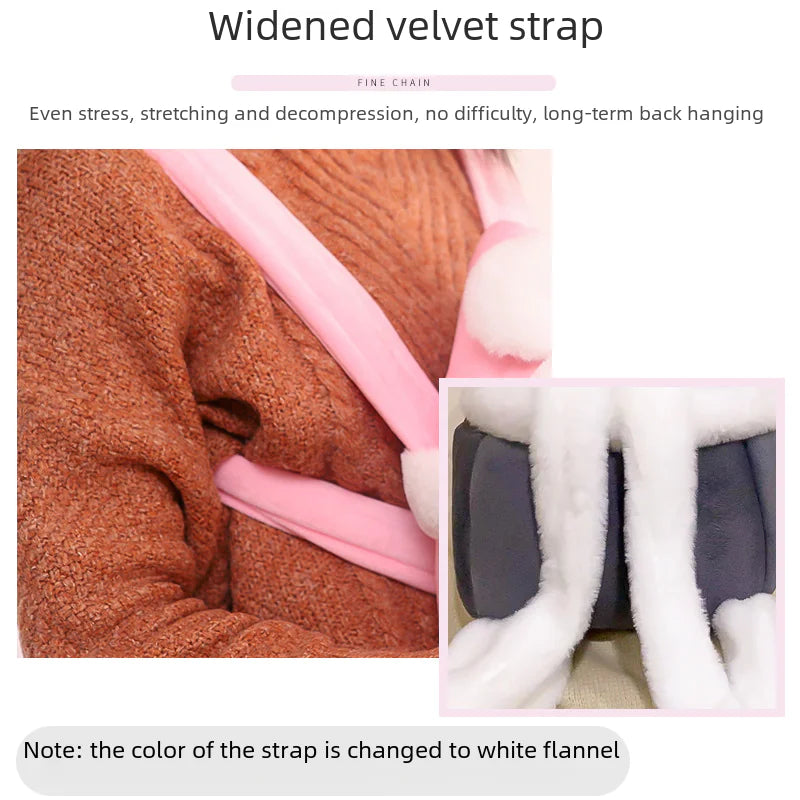 Cute Cat Backpack and Indoor Cat Bed Combo